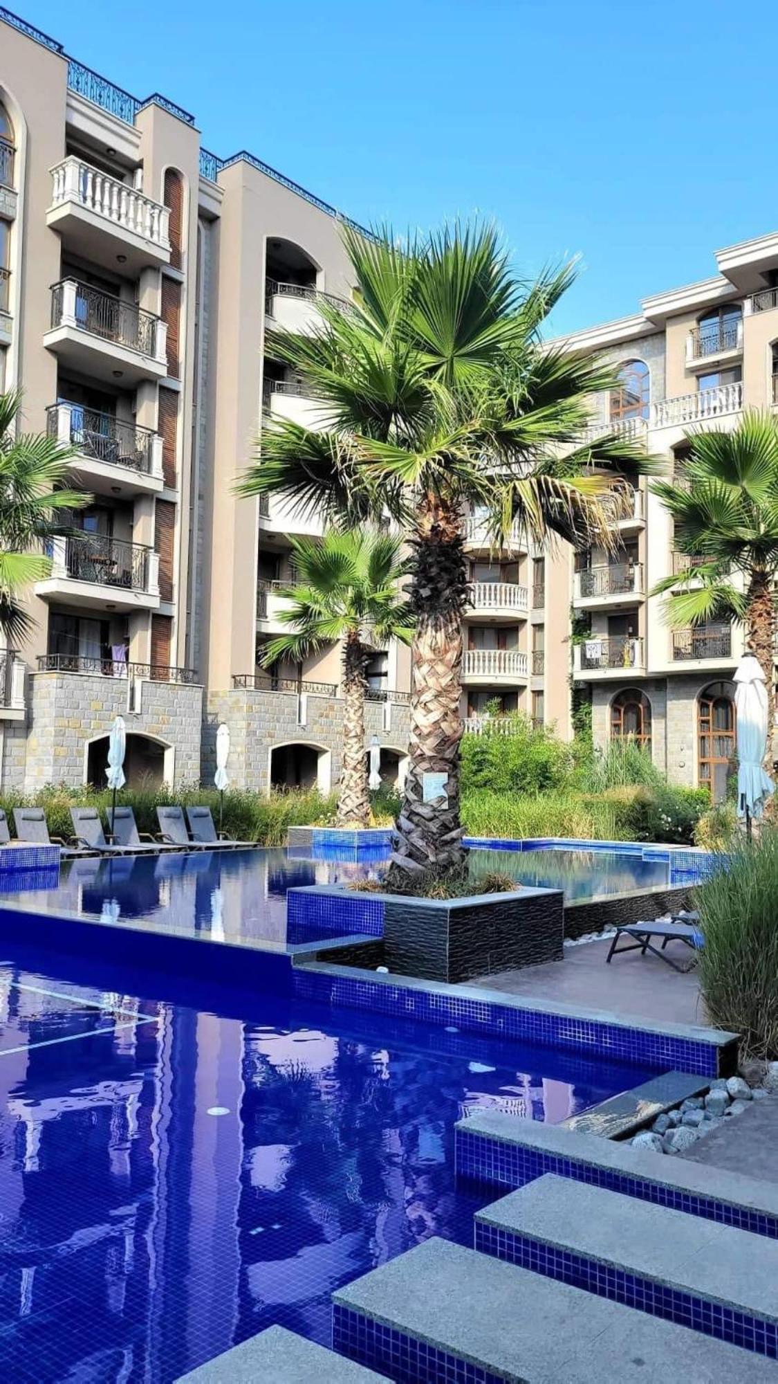 Wonderful Deluxe Appartement In Cascadas Family Resort Sunny Beach Exterior foto